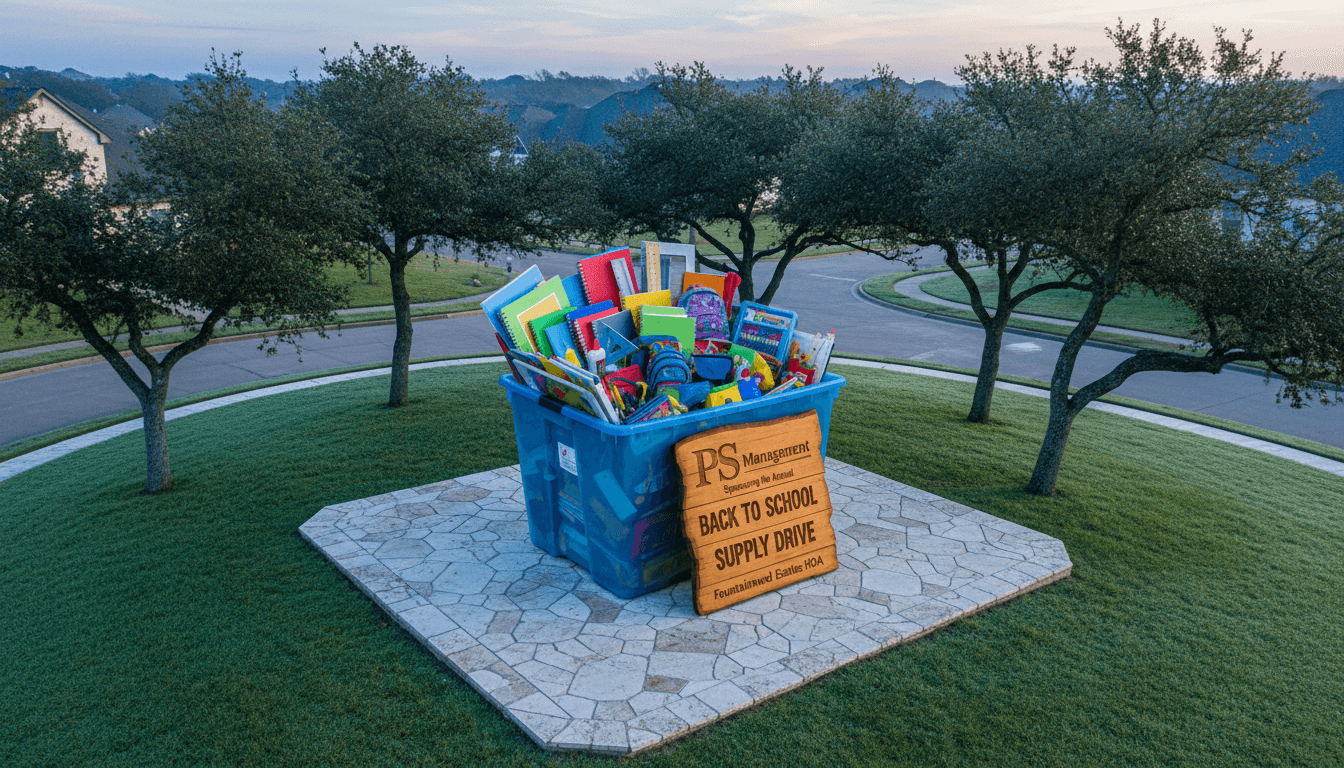 Back to School Supply Drive